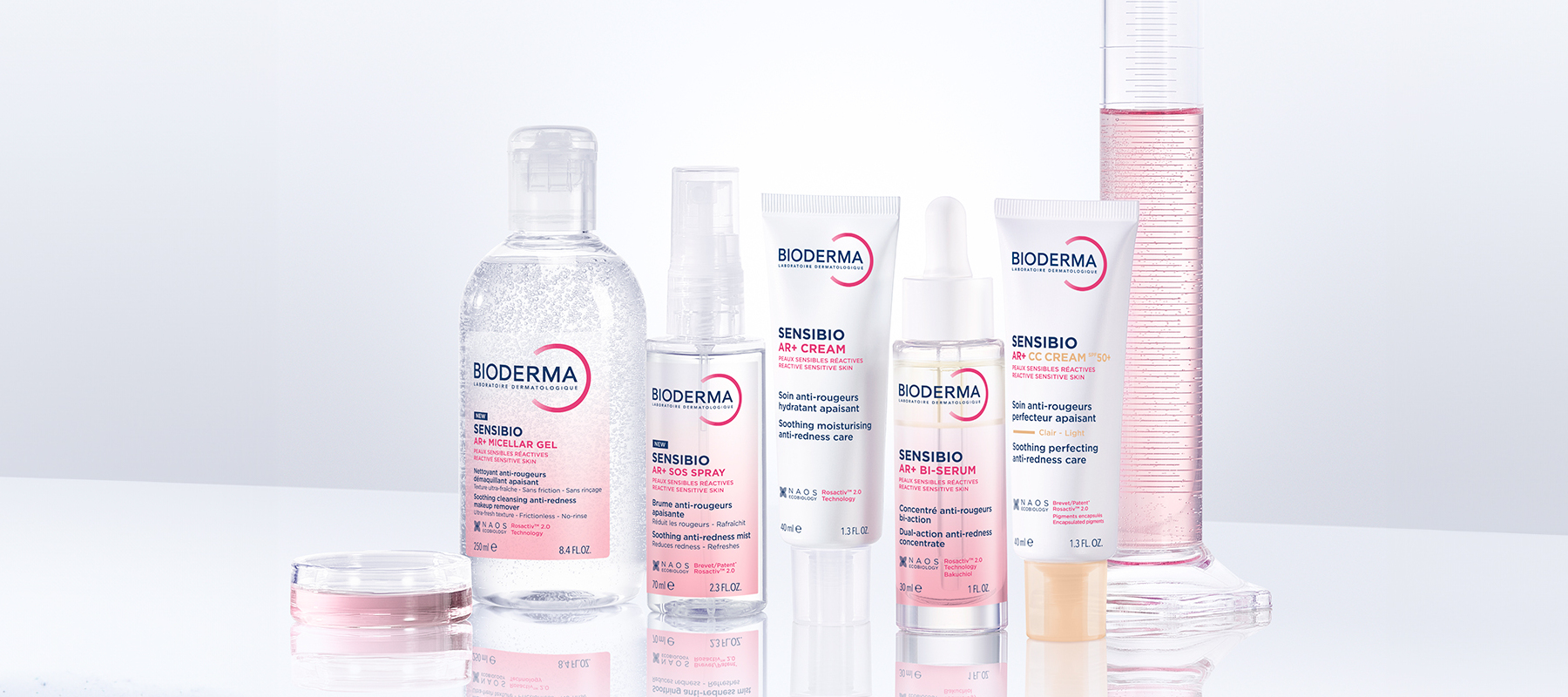 Bioderma SENSIBIO AR+ product line 