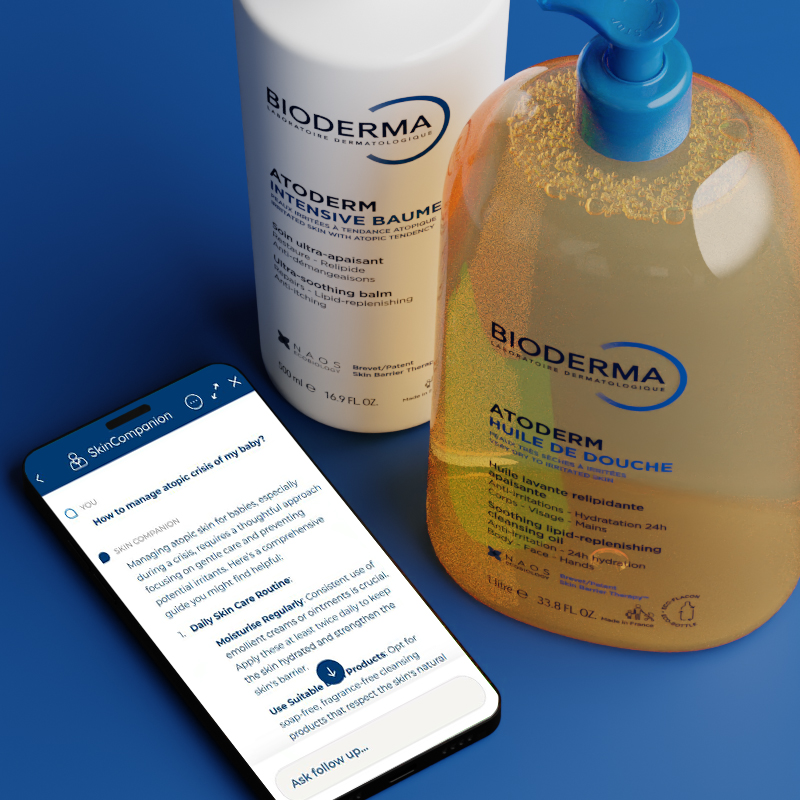 SkinCompanion IA chat about your skin