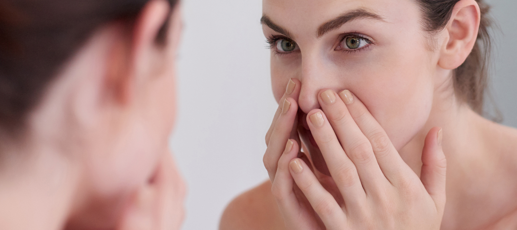 dry skin around nose