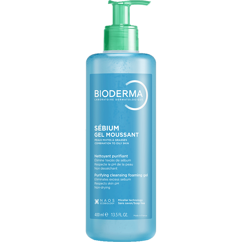 Sébium foaming gel packshot