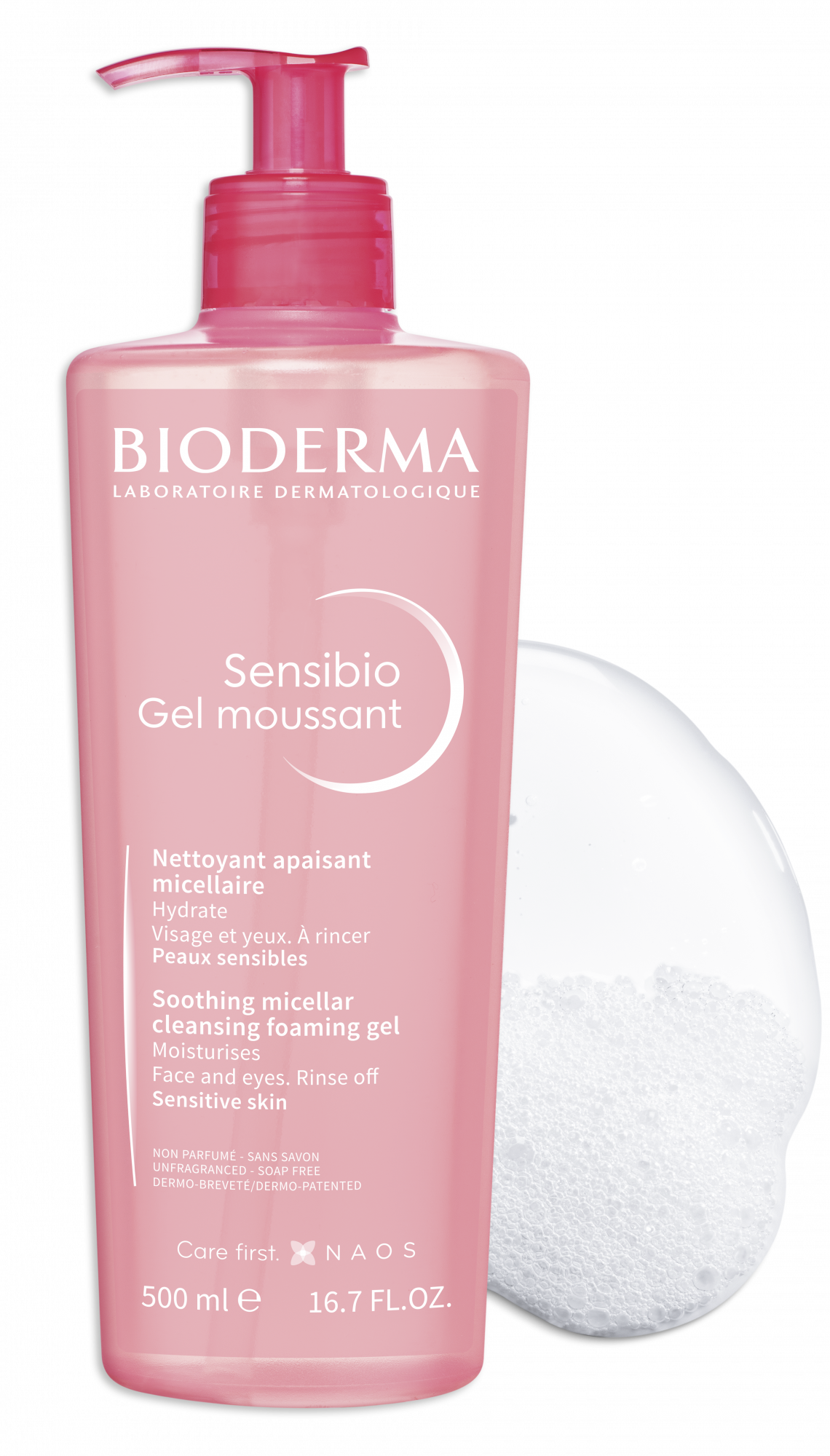 Sensibio Gel Moussant  Cleanser gel, face wash for sensitive skin, skin  care routine