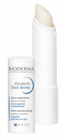BIODERMA product photo, Atoderm Lip Stick 4g, moisturizing lip stick, lip balm, chapstick, dry lips