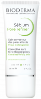 BIODERMA product photo, Sebium Pore Refiner 30ml, pore minimizing care for combination to oily skin